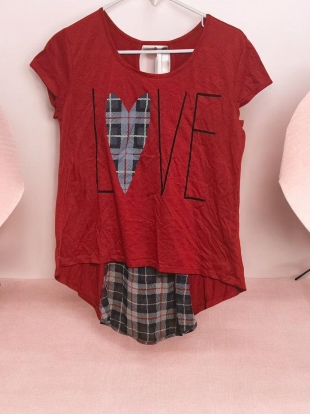 BONGO RED FASHION GIRL TOP